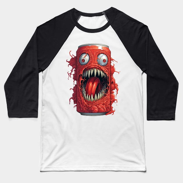 Monster Soda Baseball T-Shirt by Jason's Finery